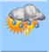 Tuesday: A slight chance of showers and thunderstorms after 11am. Sunny. High near 98, with temperatures falling to around 94 in the afternoon. Heat index values as high as 100. West southwest wind 1 to 7 mph. Tuesday: Slight Chance Showers And Thunderstorms